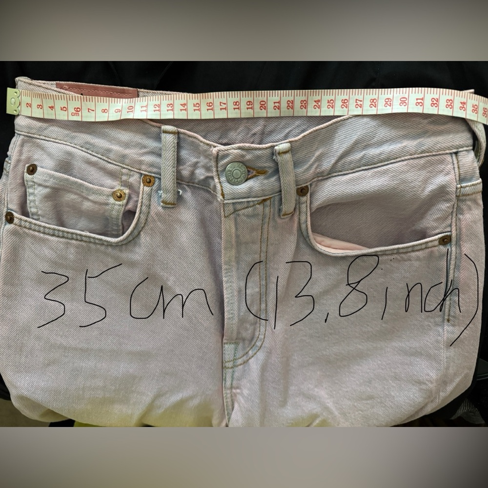 Acne Studios high rise Pink Washed Jeans - Picture 11 of 12